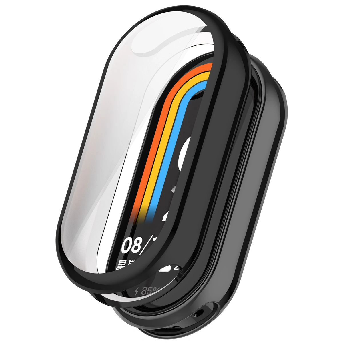 Plecki ze szkłem Bizon Case Watch Felipe dla Xiaomi Smart Band 10